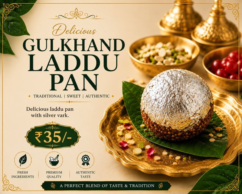 Gulkhand Laddu Pan