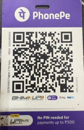 phonepe QR